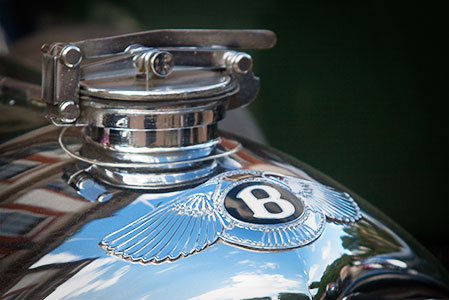Bentley 4.5 litre Van den Plas Supercharged Sports Tourer 1931 emblem