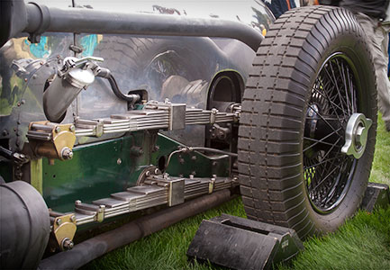 Napier-Railton 24 litre Special 1933 rear suspension