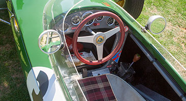 Lotus-Climax 21 1.5-litre cockpit - 1961